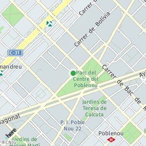 OpenStreetMap - Passatge del Marquès de Santa Isabel, 40, 08018 Barcelona